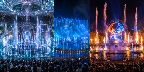 Aquatic Light Show Spectacles generated by chatgpt-image