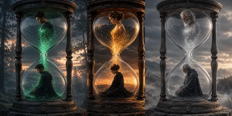 The Hourglass Souls generated by undefined