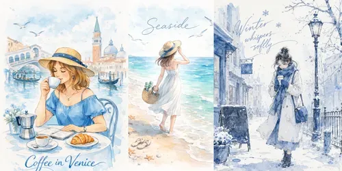 Watercolors generated by chatgpt-image