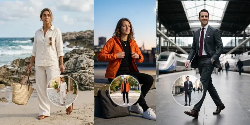 Outfit Editorial Motion Scenes generated by undefined