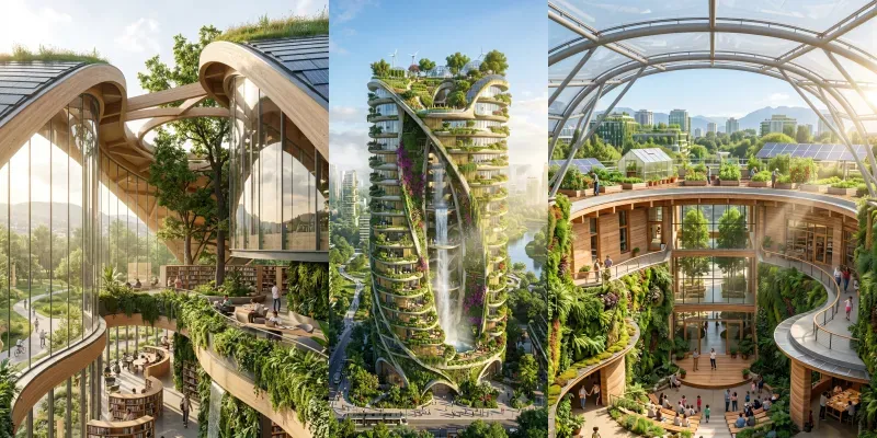 Solarpunk Architecture generated by undefined