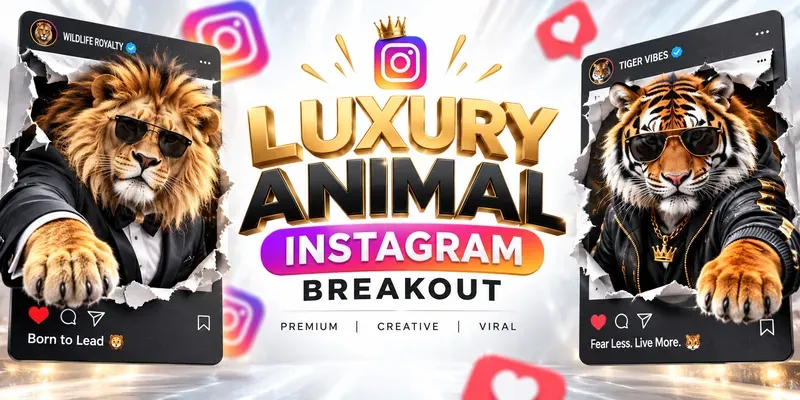 Luxury Animal Instagram Breakouts generated by undefined