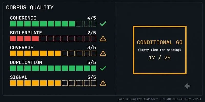 Corpus Quality Auditor V11 generated by undefined