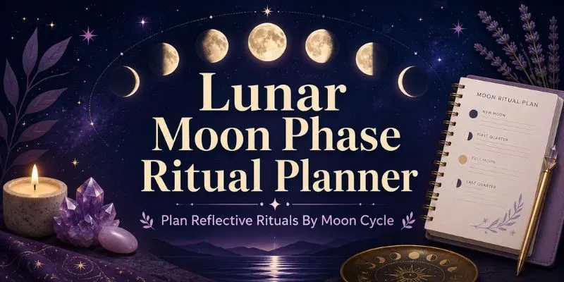 Lunar Moon Phase Ritual Planner generated by undefined