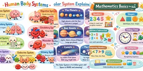 Viral Kids Learning Posters generated by chatgpt-image