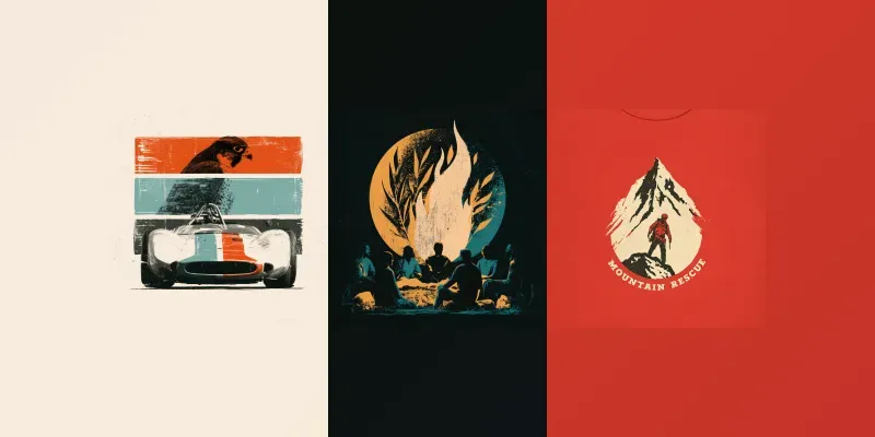 Screen Print T Shirt Graphics generated by undefined