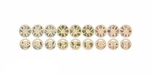 Junk Journal Volvelle Wheel Sheets generated by chatgpt-image