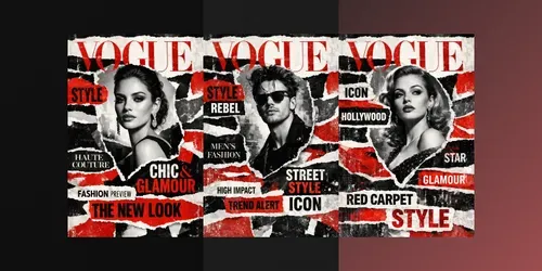 Torn Vogue Cover Generator generated by chatgpt-image