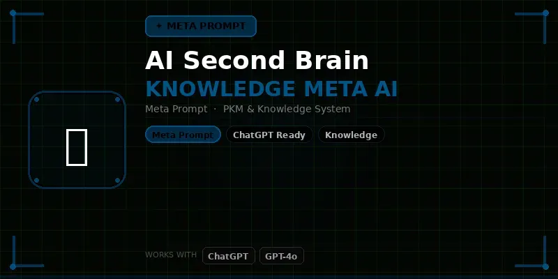 Second Brain Knowledge System Meta Ai generated by undefined