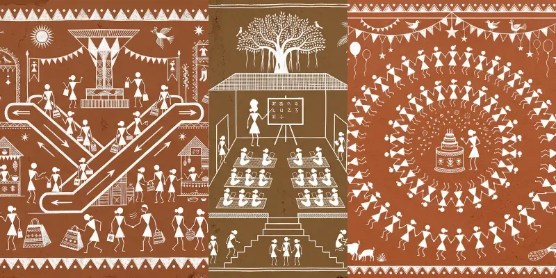 Warli Art Generator generated by undefined