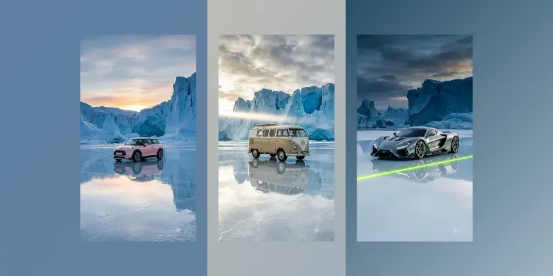 Glacial Laser Luxury Car Stages generated by undefined