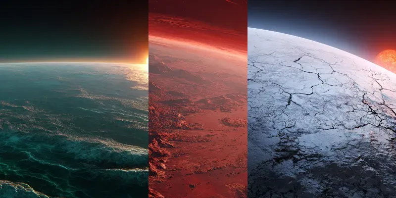 Exoplanet Scifi Art Generator generated by undefined