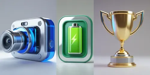 Highend 3D Glossy App Icons Generator generated by leonardo