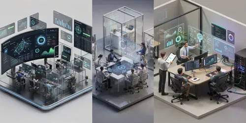 Premium Isometric Saas Illustrations generated by flux