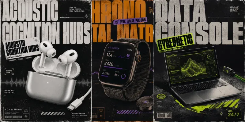 Retro Product Designs generated by undefined