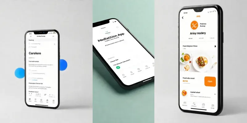 Modern App UI Mockup Designs generated by undefined