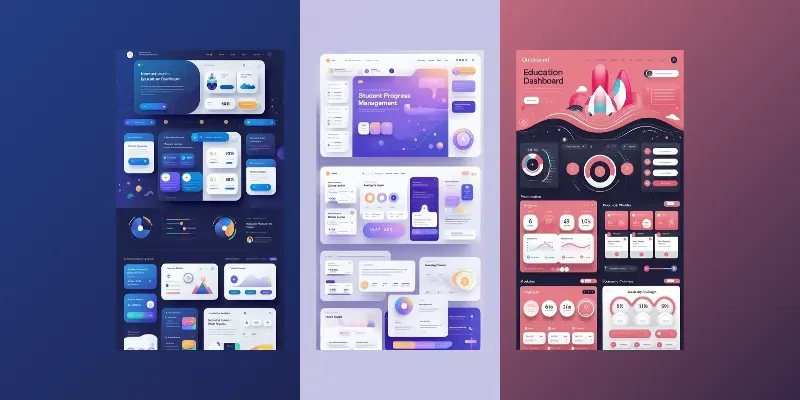Landing Page Education Dashboards generated by undefined