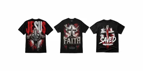 Faithinspired Cross Tshirt Designs generated by chatgpt-image