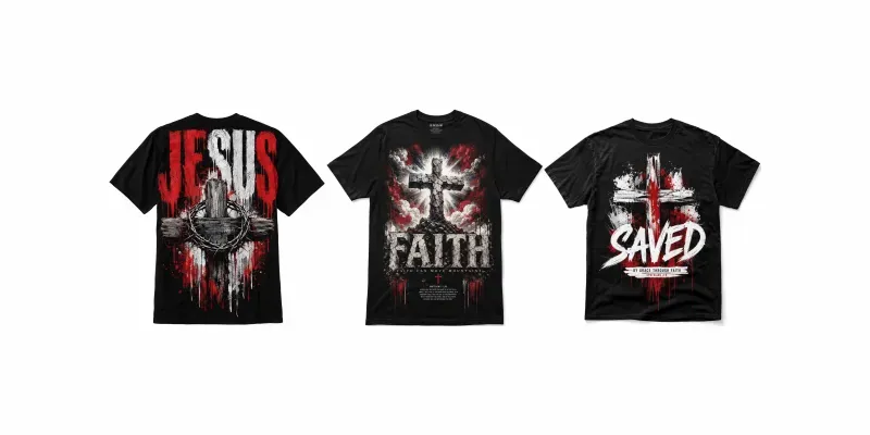 Faithinspired Cross Tshirt Designs generated by undefined