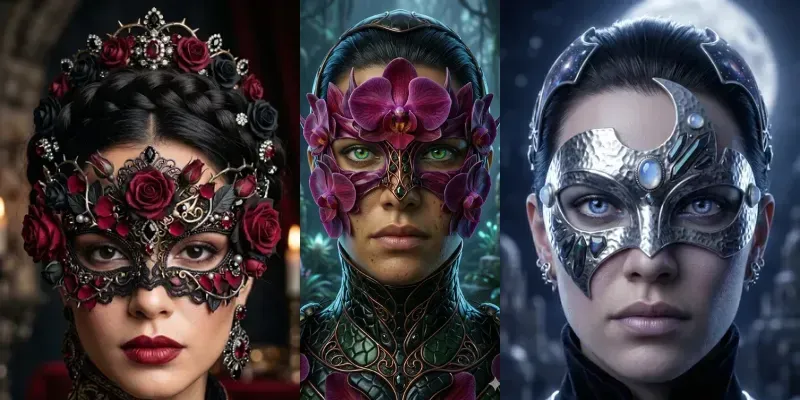 Surreal Fashion Masks