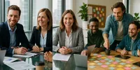 Ultrarealistic Business Team Stock Photos chatgpt-image prompt mini thumbnail