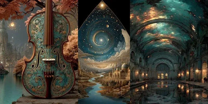 Celestial Metaphysical Fantasy Art generated by undefined