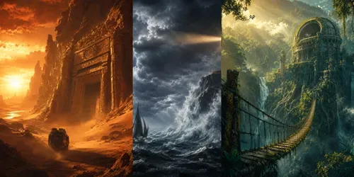 Epic Cinematic Journeys generated by chatgpt-image