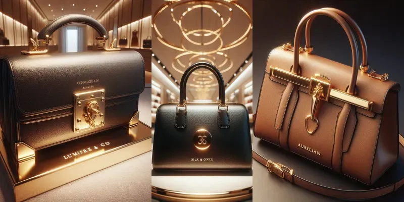 Designer Bag Mockup Custom Brands generated by undefined