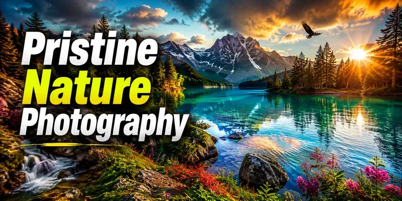 Pristine Nature Photography generated by undefined