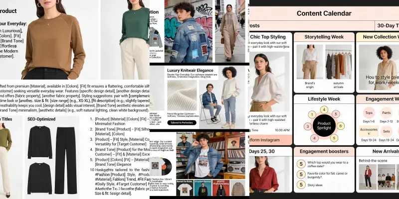Fashion Store Content Ads generated by undefined
