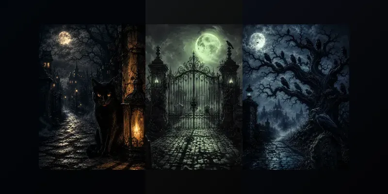 Gothic Halloweens generated by undefined