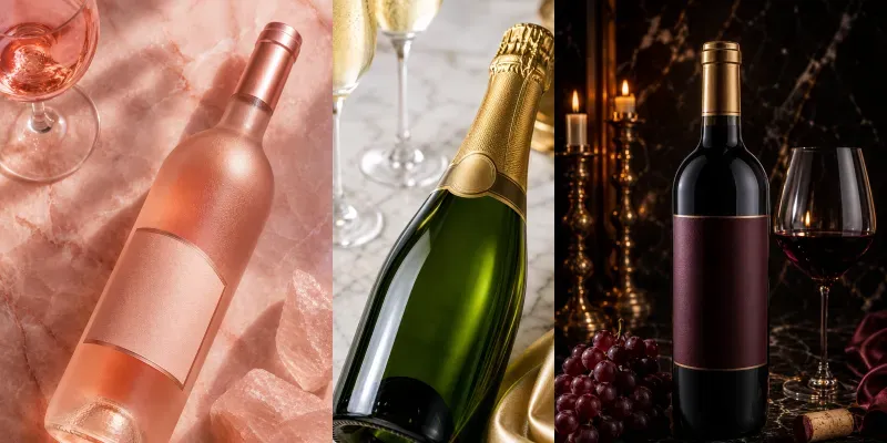 Premium Wine Advertisements generated by undefined