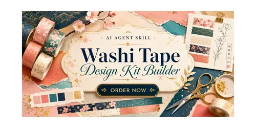 Washi Tape Design Kit Builder generated by chatgpt-skill