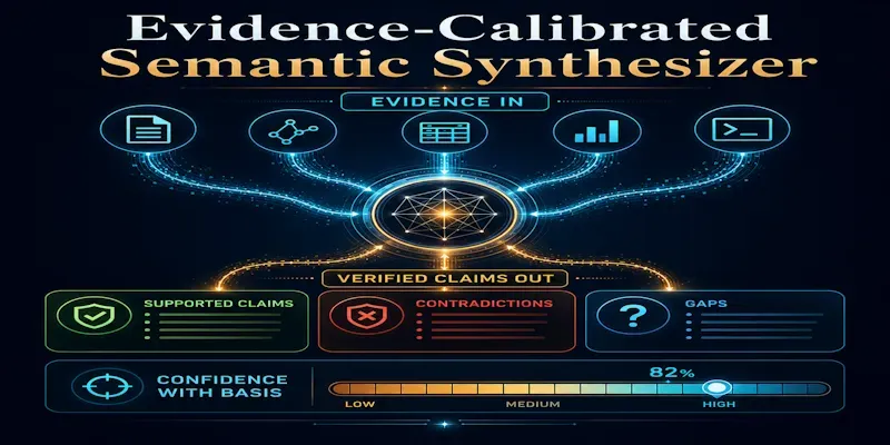 Evidencecalibrated Semantic Synthesizer generated by undefined