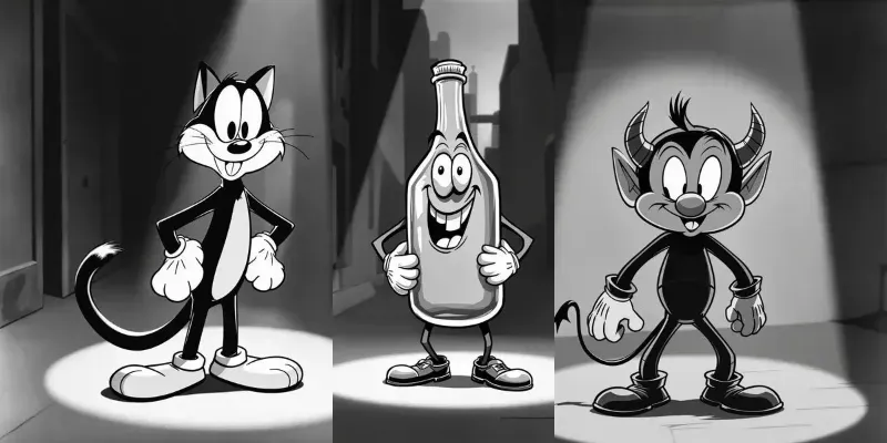Disney Vintage Cartoon Characters 1930s