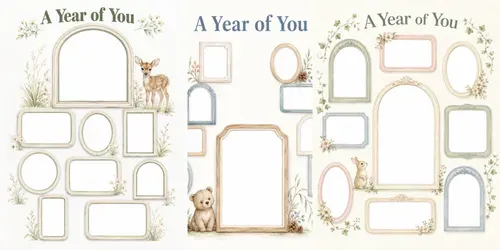 Woodland Baby Photo Gallery Keepsakes generated by chatgpt-image