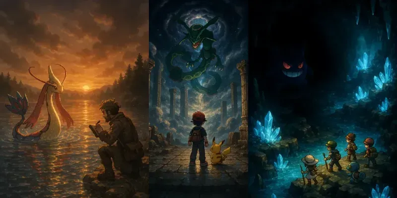 2D Epic Scene Pixel Art Masterpieces generated by undefined