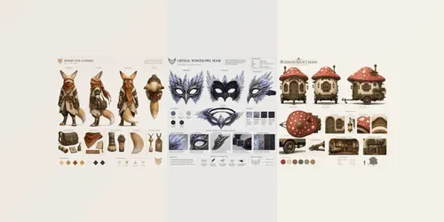 Multiview Concept Designs generated by chatgpt-image