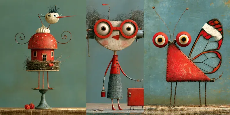 Vintage Assemblage Junk Journals