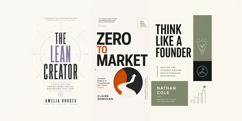 Elite Startup Book Covers generated by undefined