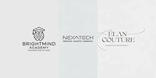Sleek Professional Minimalist Logos generated by ideogram