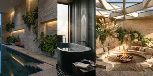 Luxe Biophilic Interior Architects generated by gemini-image