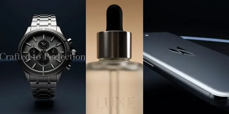 Cinematic Luxury Brand Product Reveals generated by undefined