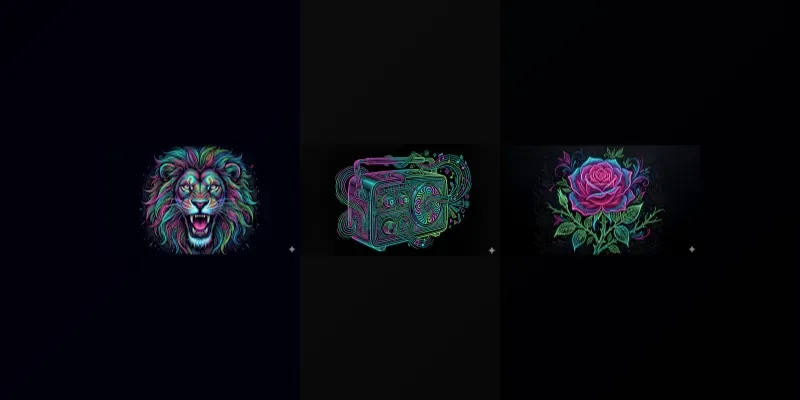 Scratch Art Neon Effect Makers generated by undefined