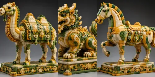 Tang Sancai Lego Style Generator generated by chatgpt-image