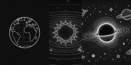 Space Doodle Education Loops generated by veo