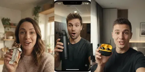 Viral Cinematic UGC Video Ads generated by veo