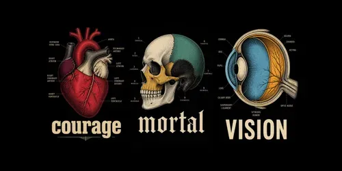 Vintage Anatomical Engraving Art generated by leonardo