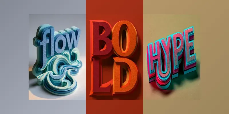 Papercraft Typography generated by undefined