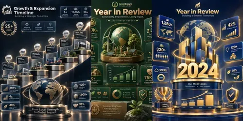 3D Annual Report Infographics generated by chatgpt-image